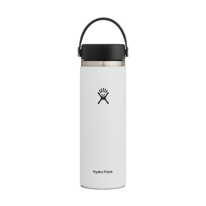 Jual Hydro Flask Wide Mouth Flex Cap 20Oz Water Bottle White