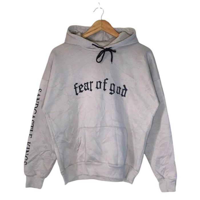 Gambar Hoodie Jumper Custom Sablon FEAR OF GOD Size M-XXL Unisex Pria&Wanita dari Listiya11 undefined Tokopedia