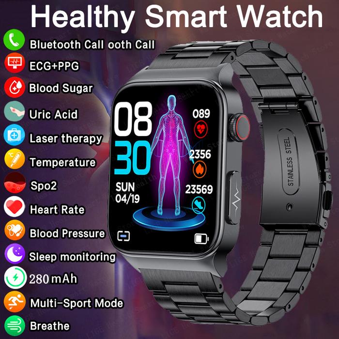 Body Temperature Elettrocardiogramma Smartwatch Vwar Fit3 Pro
