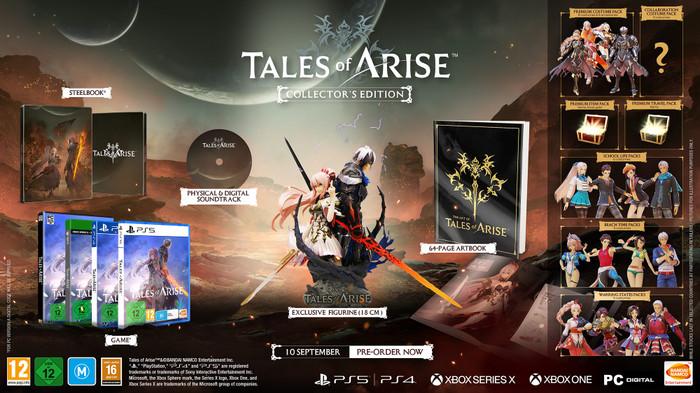 Jual TALES OF ARISE COLLECTOR EDITION PS4 PS5 XBOX ONE PC