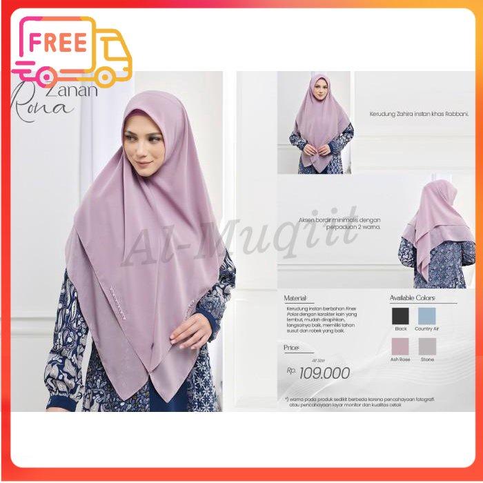 Gambar NEW DISKON RABBANI ORI ZANAN RONA Hijab Finex s Al-Muqiit.Shop dari MAYARA HIJAB undefined Tokopedia