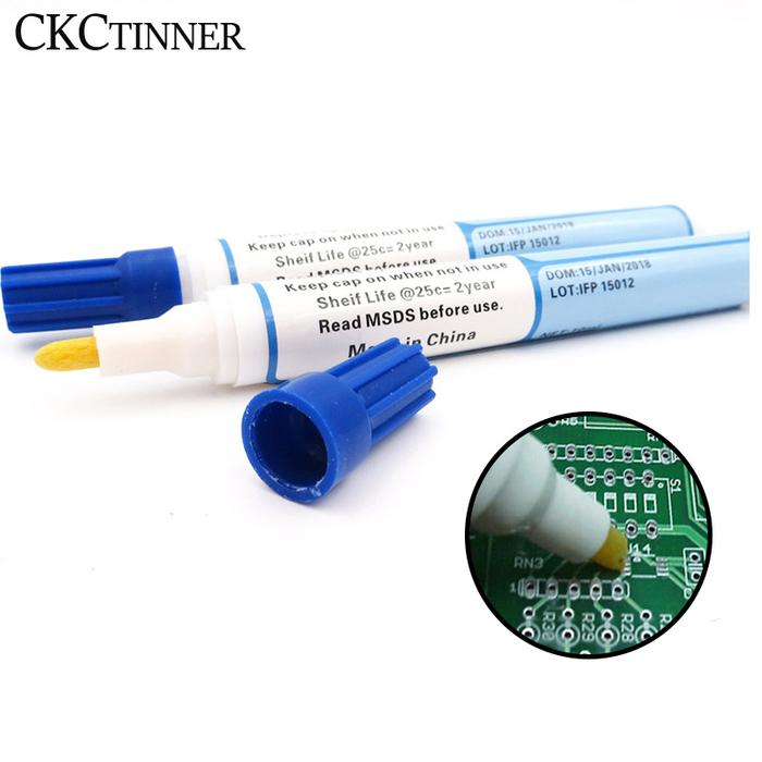 951 Saldatura Flux Pen Low-Solids Kester Cleaning-free Saldatura Penna Per Solare 10ml Capacità Fpc/pcb 1pcs & Cell