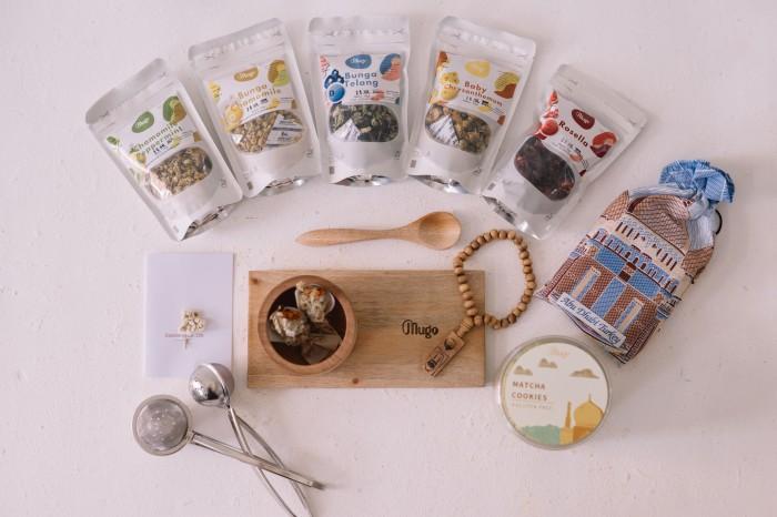 Gambar Mugo Hampers / Parcel Lebaran - Paket Ketupat [LIMITED STOCK] - Almond - Matcha dari My collectin Harun undefined Tokopedia