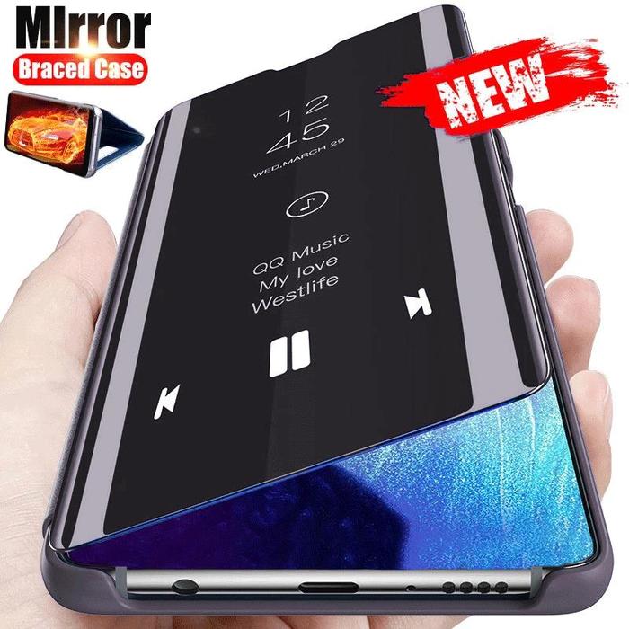 Jual Luxury Smart Mirror Flip Case For Xiaomi Mi 10T Pro Case