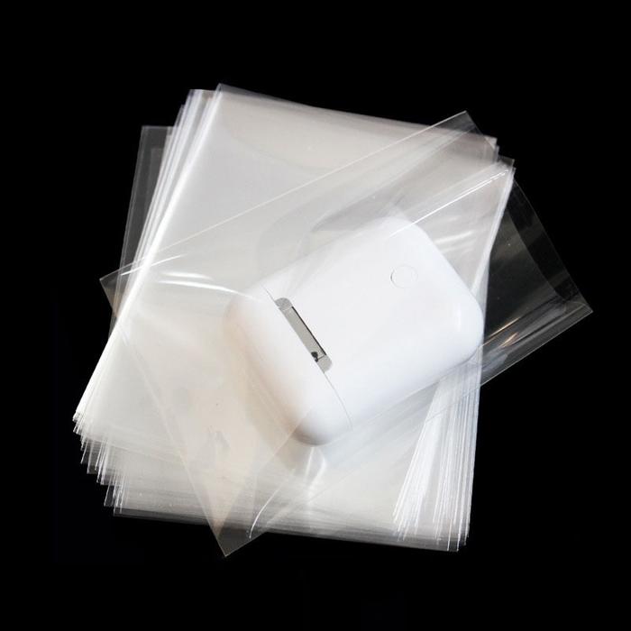 Jual 50pcs Thermal Plastic Bag Thicken Transparent Flat Open Bags