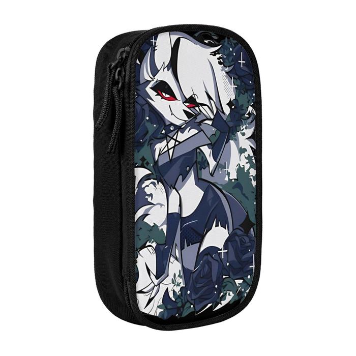Gambar Helluva Boss Loona Pencil Cases Creative Black Comedy Pen Box Bag Kids Big Capacity Students School Zipper Pencilcases - black dari iibbuussoodfiiaahhh undefined Tokopedia