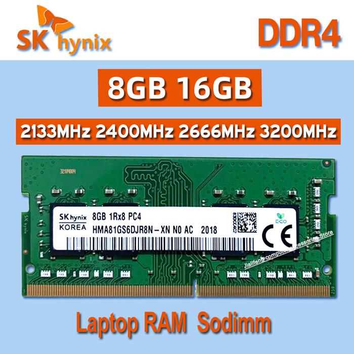Hynix 8gb Ram 16gb Sk Hynix 3200mhz Promo SK HYNIX RAM SODIMM 16GB