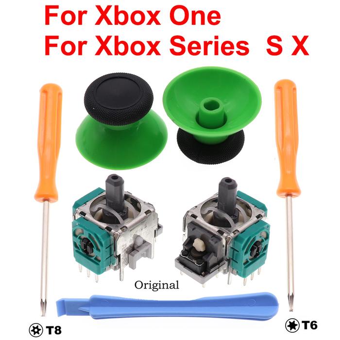 1set 3d Analog Joystick Stick Sensor Module Potentiometers Thumbstick For  Microsoft Xbox One S X Series Controller
