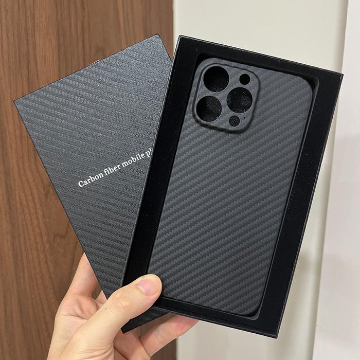 Jual Real Aramid Carbon Fiber i Phone Case Cover On For iphone 11