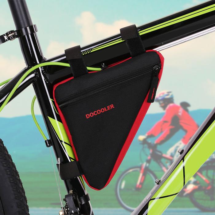 Jual Docooler Triangle Cycling Bag Bike Bicycle Front Saddle Tube