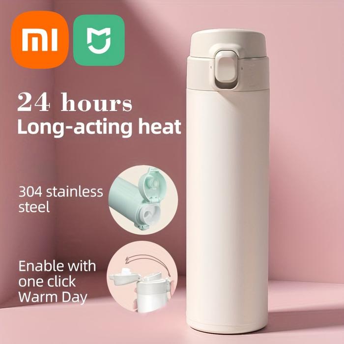 Jual Xiaomi 16 oz Thermos Cup 304 Durable Stainless Steel Bottle