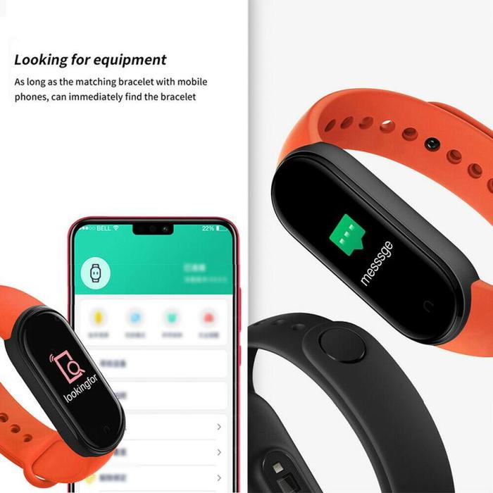Jual 【SEBLAKA】 Smart Band Portable Support Monitor Pedometer