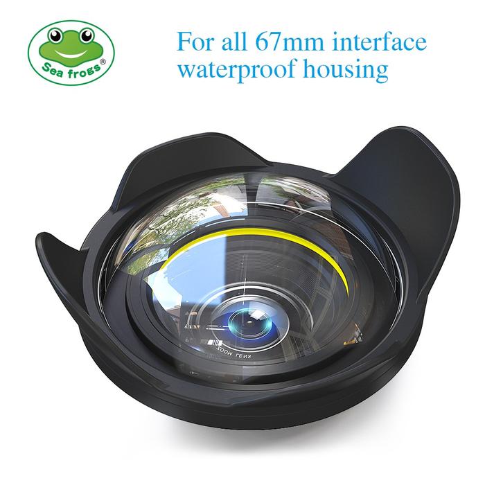 Jual Seafrogs Wide Angle Lens Dome Port Fisheye for Sony A6000