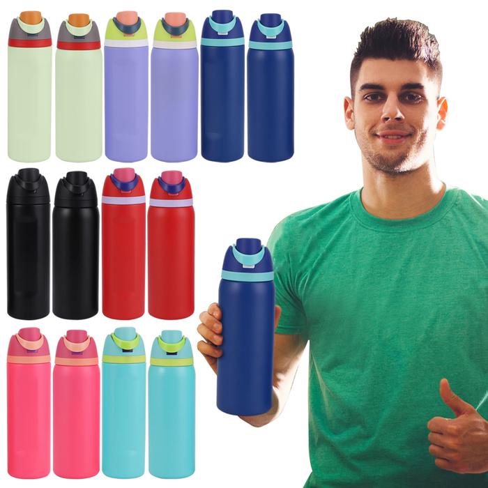 Jual 19/24/32oz Thermos Cup With Straw Insulated Tumbler With