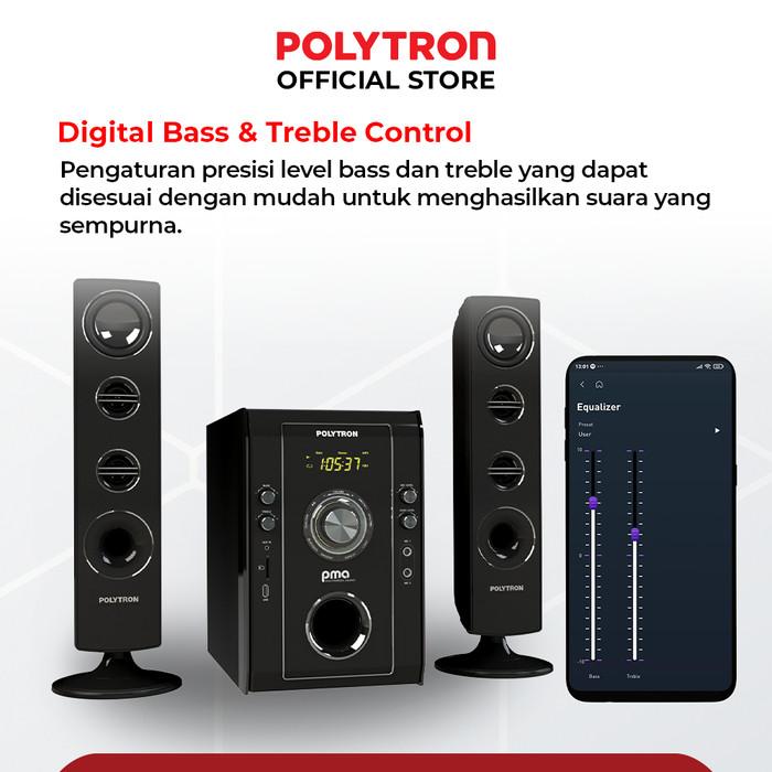 Jual READY/TERLARIS POLYTRON BLUETOOTH SPEAKER PMA 9526 /B Kota
