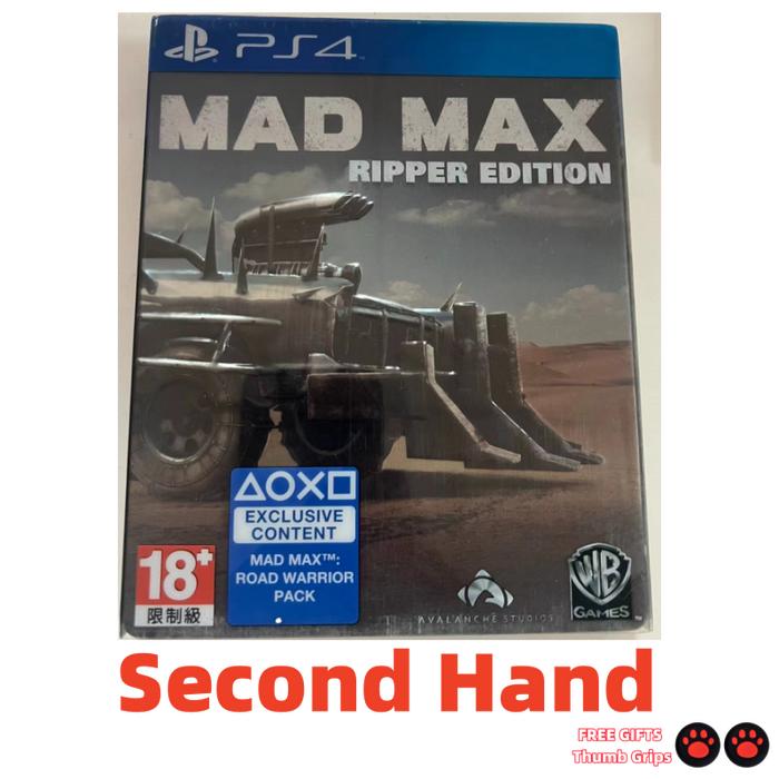 Jual Sony Playstatio4 PS4 Second Hand Game CD Mad Max Playstation