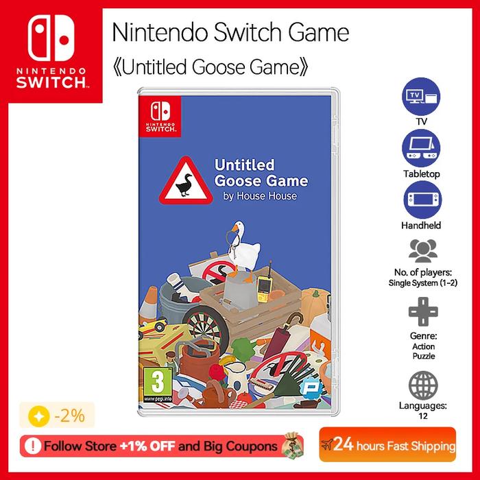 Jual Untitled Goose Game Nintendo Switch Game Deals Physical for