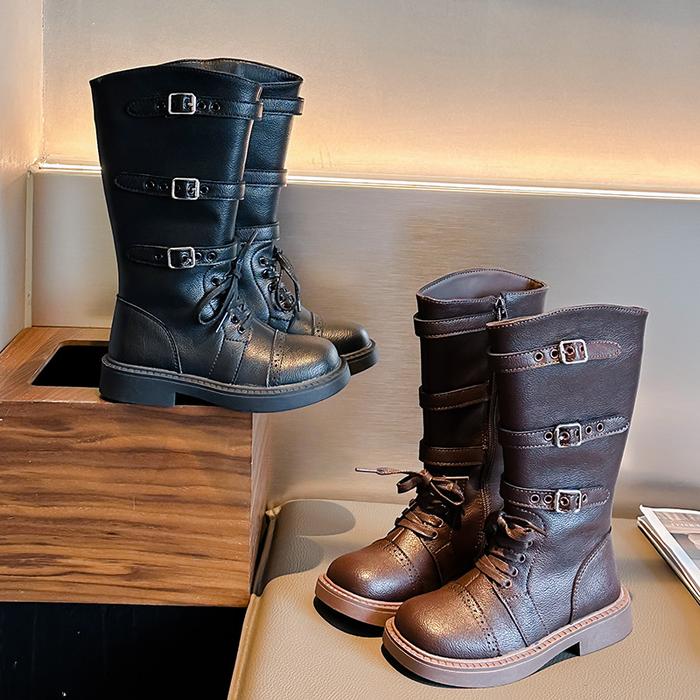 Jual 2024 Brand Design Children Brown Vintage Motorcycles Girl