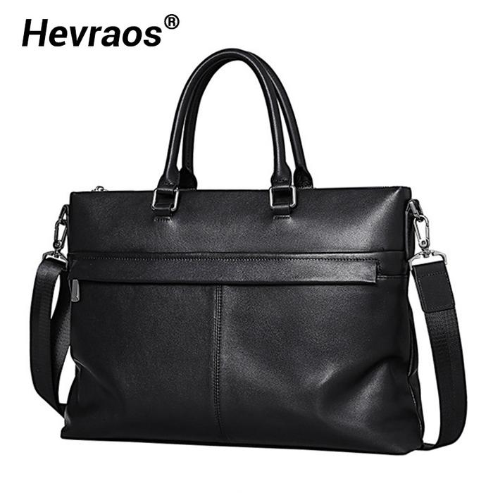 Jual 2023 New Design Men Bag Soft Genuine Leather Thin Handbag