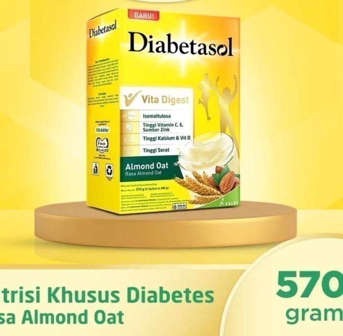 Gambar Susu Diabetasol 1000 gram 950gr 600gr Nutrisi Pengganti Makan - Almond Oat 570g dari tatan kids shop undefined Tokopedia