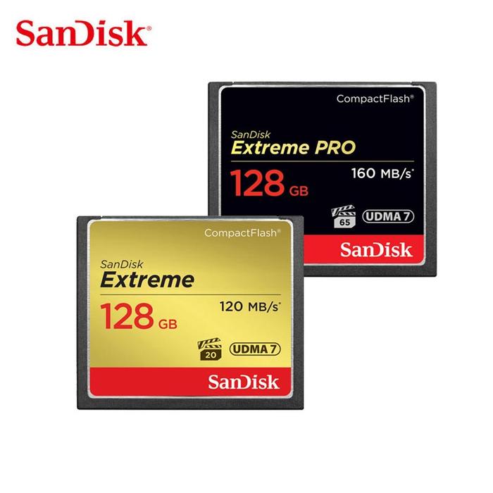 Jual SanDisk Memory Card 128GB 64GB Compact Flash Card 32GB 16GB