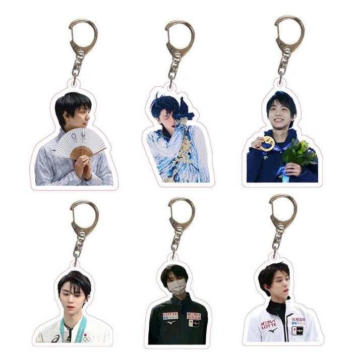 Gambar Gantungan Kunci Akrilik Lasika Hanyu Yuzuru dari GROSIR AGEN KARYA SJAHTRA undefined Tokopedia