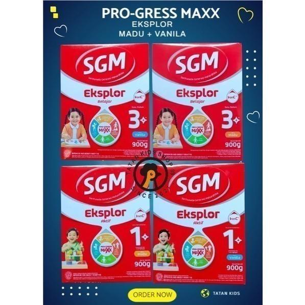 Gambar SGM Eksplor 1+ 3 5 dengan IronC Susu Pertumbuhan 900GR - 3+ madu dari tatan kids shop undefined Tokopedia