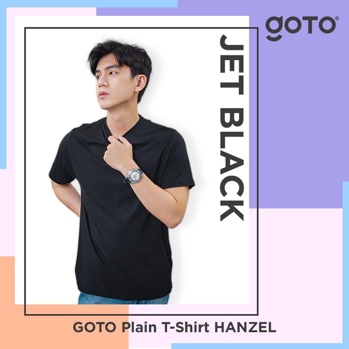 Gambar Goto Hanzel T Shirt Baju Kaos Polos Pria Wanita Unisex Tencel Cotton - Hitam Pekat, S dari GANSUlakim776 undefined Tokopedia