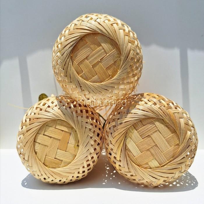 Gambar BESEK ASLI PURWOREJO Keranjang Bambu Krongso Ikat Wadah Besek Souvenir Makanan Hampers dari yesaro shop undefined Tokopedia