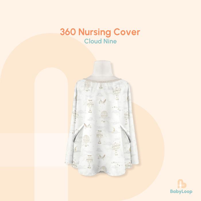 Gambar Apron Meusui - Nursing Cover 360 Tencel - Baby Lo - Cloud Nine dari siti romlah shoop undefined Tokopedia
