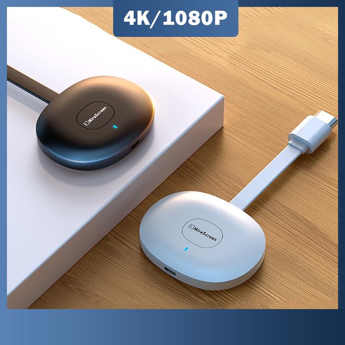 4k1080p Miascreen Tv Stick Miracast Wireless Hdmi-compatible Adapter 24g5g  Screen Projector Display Dongle For Iphone Android