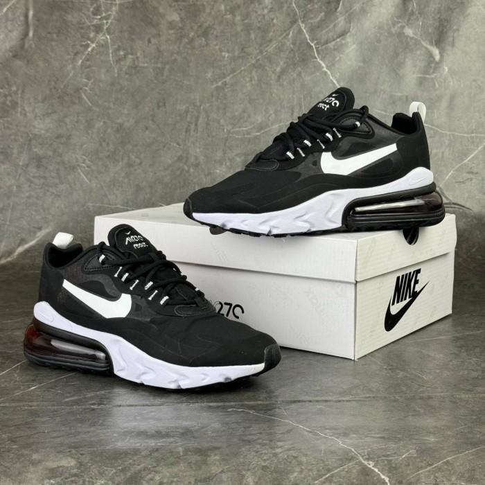 Jual NIKE Air Max 270 React Black White 42 Kota Bandung