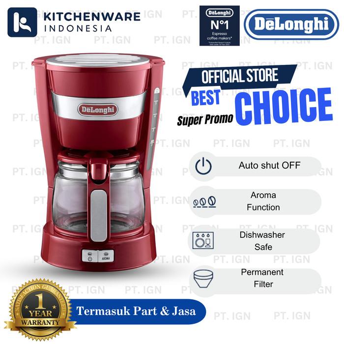 Jual DeLonghi Drip Coffee Maker Mesin Penyeduh Kopi ICM