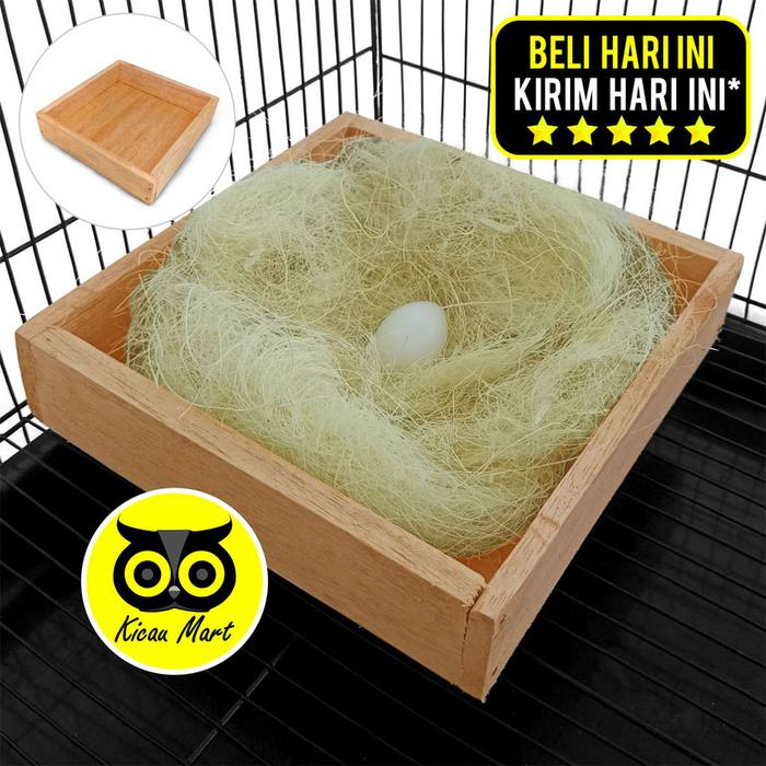 Gambar Angkreman Sarang Telur Burung Merpati Dara Perkutut Kotak Tempat Bertelur Sangkar Kandang Tempat Ngeram Bahan Kayu Ekonomis Praktis Kotak Wadah Telur Burung dari KicauBird undefined Tokopedia