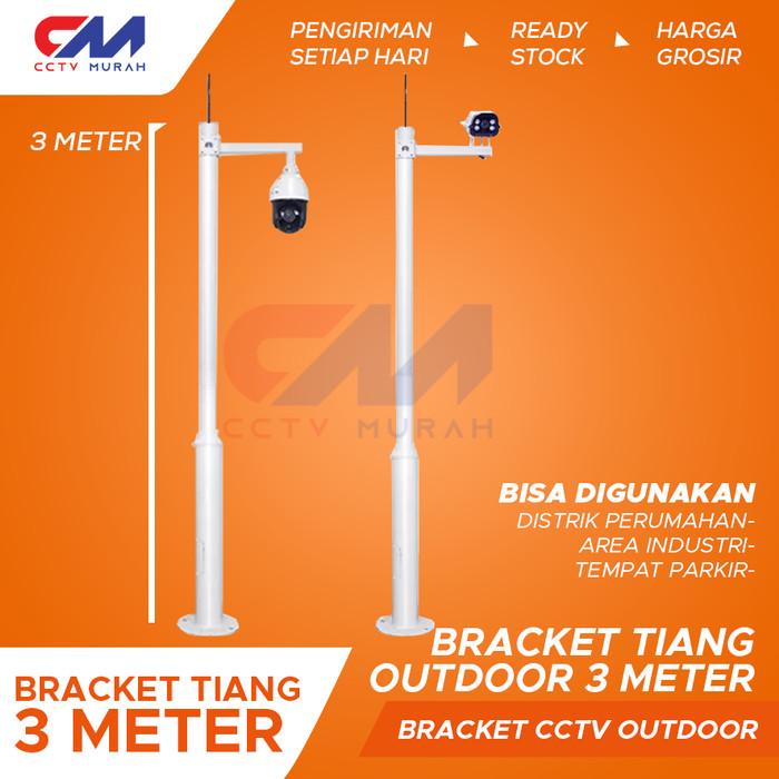 Jual TIANG BRACKET CCTV OUTDOOR METER Buleleng