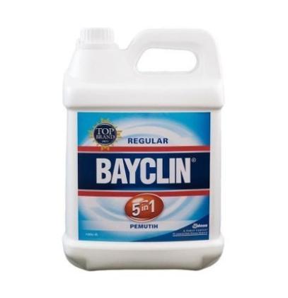 Gambar JAMIN MURAH !!! Cairan Pemutih dan Disinfektan Bayclin 4 Liter untuk Penghilang Virus dan Bau - Lantai, Spray dari Lapak Erha undefined Tokopedia
