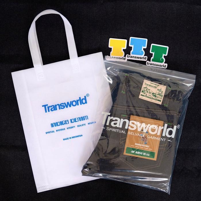 Jual Transworld Celana Denim Selvedge 16oz Arjuna Accent Extra