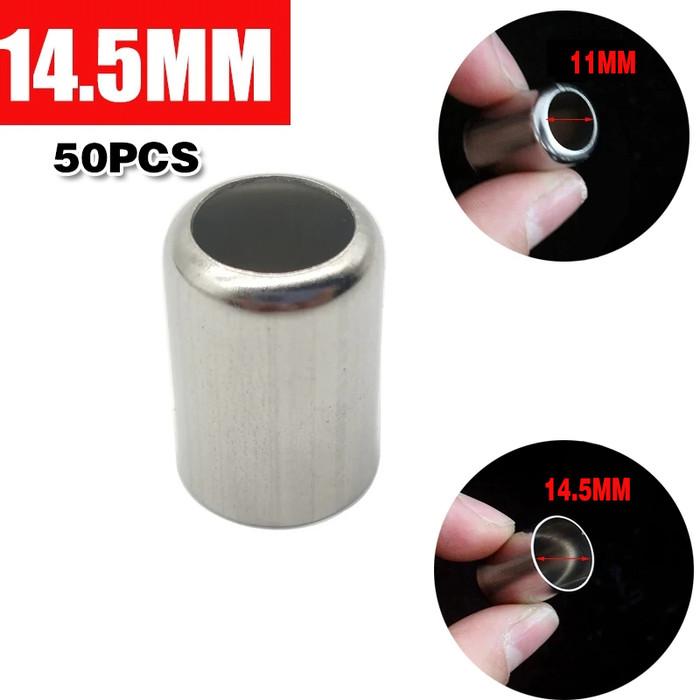 Gambar 50pcs High Pressure Hose Clamp Sleeve 12.5-14.5mm  Sleeve Klem Press Selang Kompresor - 14.5 dari GKA-Mall undefined Tokopedia