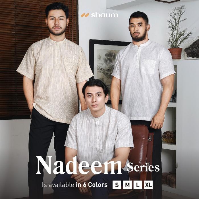 Jual Islamode- Muslimadani X Shaum Baju Koko NADEEM Kemeja Casual