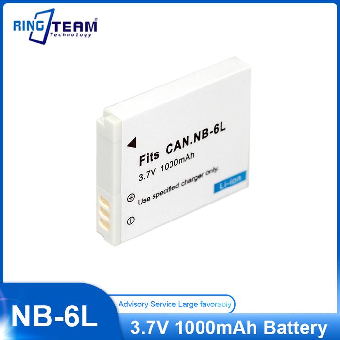 Nb-6lh Nb6l Nb-6l Digital Battery For Canon Power-shot Camera Hs Sx520  Sx530 Sx540 Sx600 Sx610 Sx700 Sx710 Ixus 95 200 210 105