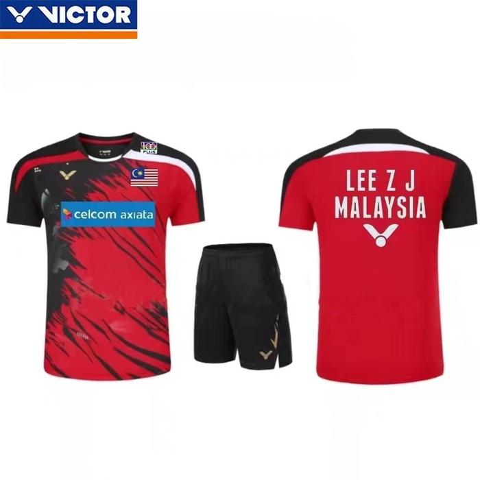 Gambar Victor 2024 New Unisex Badminton Suit Sport Quick Drying Short Sl dari Tamiko Kana undefined Tokopedia