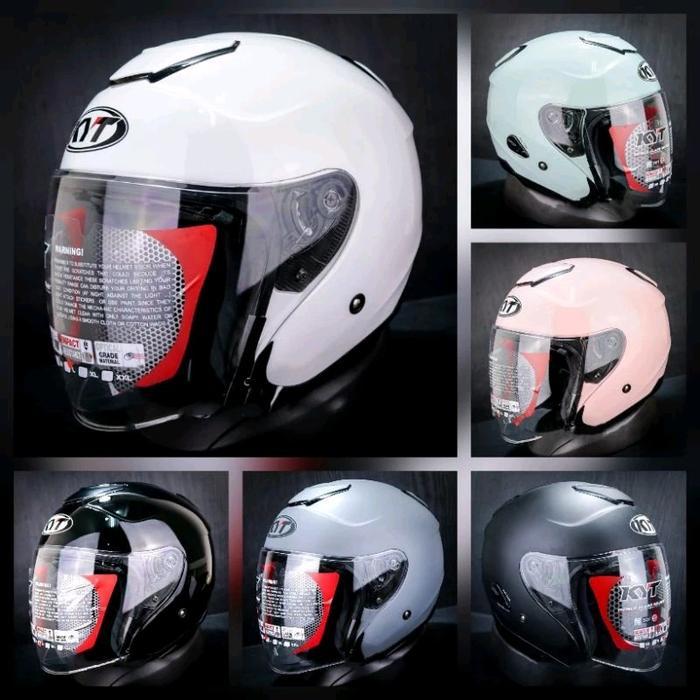 Jual HELM KYT KYOTO HALF FACE SINGGLE VISOR ORI Motorcycle