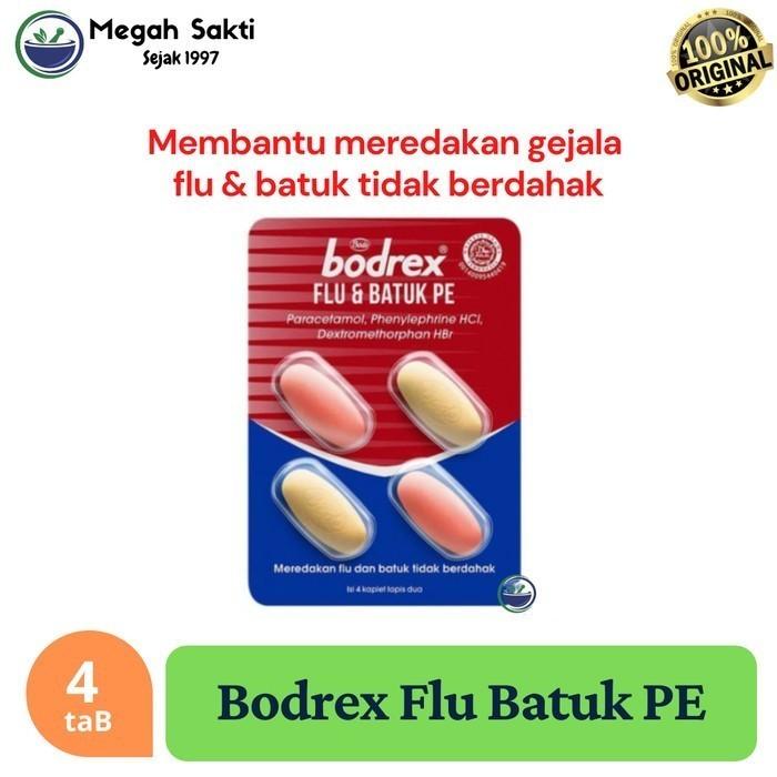 Gambar Bodrex Flu Dan Batuk PE Strip 4's dari Megah Sakti Pharmacy undefined Tokopedia