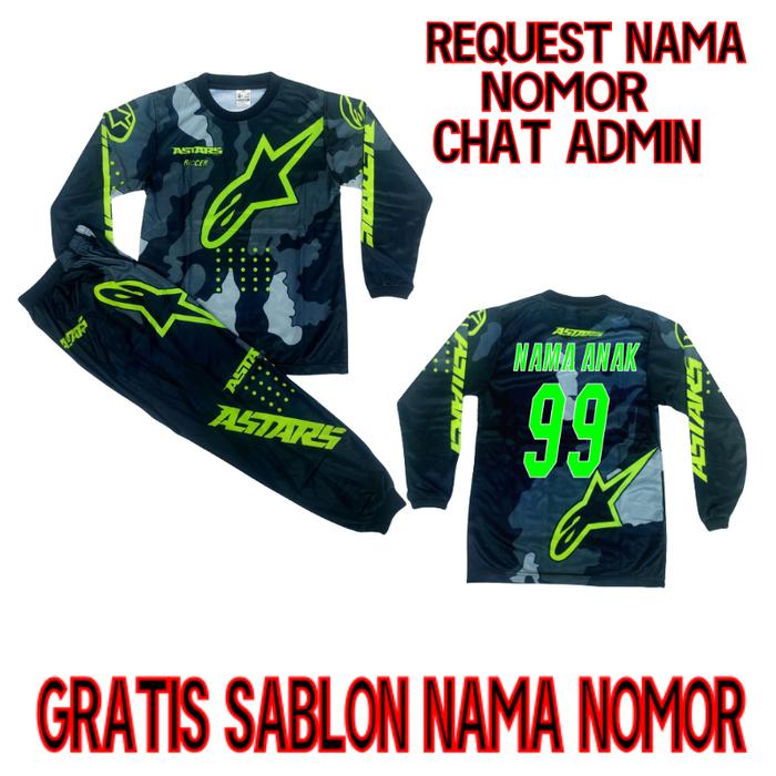 Jual setelan jersey motor cross/baju balap honda repsol moto gp