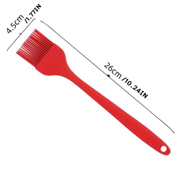 Gambar Oles Minyak / Kuas Silicon Food Grade / Food Brush Silicone Cake Mentega / Kuas Silicon Tahan Panas / Kuas Mentega / Kuas Bbq / Food Brush Kitchenware Silikon Dapur - Red-L dari ArajayaMart undefined Tokopedia