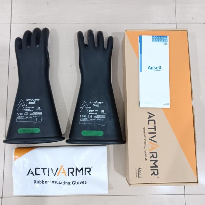 Jual Glove Ansell ActivArmr Class 3/Sarung tangan Electrical 30kv