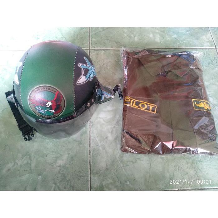 Gambar New !!! Helm + Baju Wearpack Anak Profesi Astronot Nasa / Pilot Jet Tempur Anak - Pilot Jet Helm, Size 4 (7-8th) dari grosir Hujaiapa676 undefined 4 Tokopedia