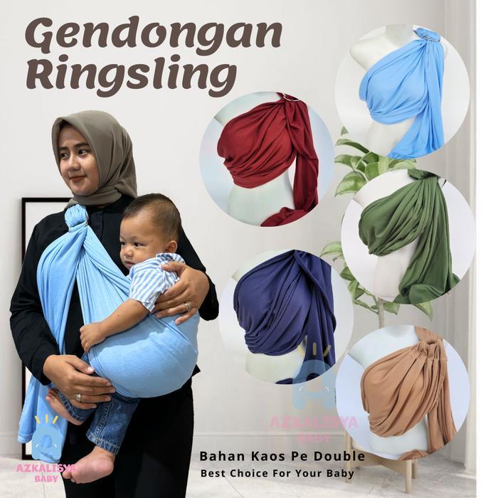 Menggendong Bayi Ring Sling Cuddle Me Cuddleme Ringsling Gendongan - Main Image