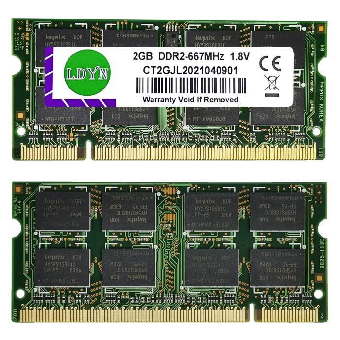 Jual ddr2 2GB 4GB RAM sodimm Laptop Memory PC2-5300 6400 800MHZ