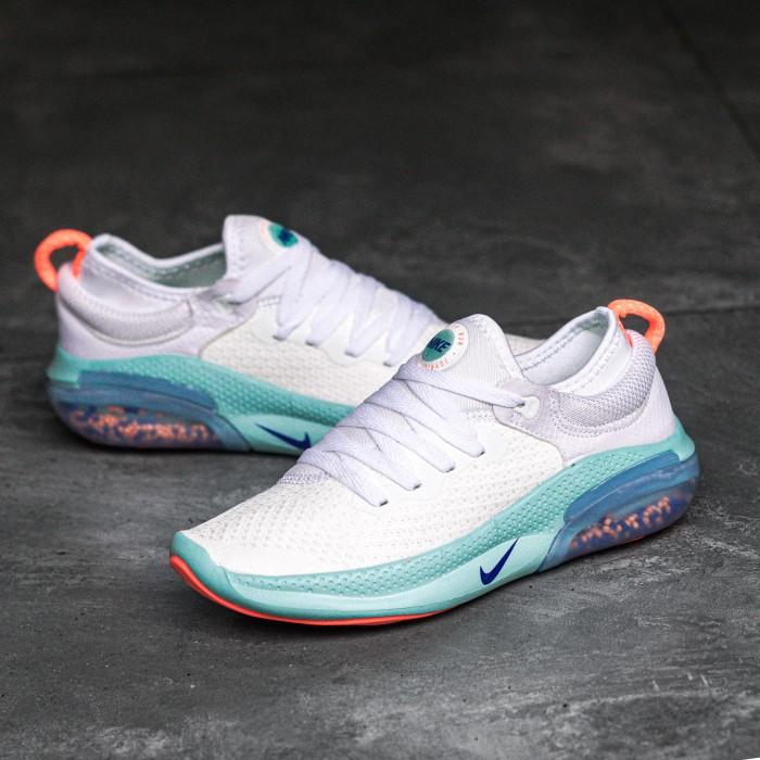 Sepatu Nike Joyride Run Flyknit White Blue Platinum Termurah